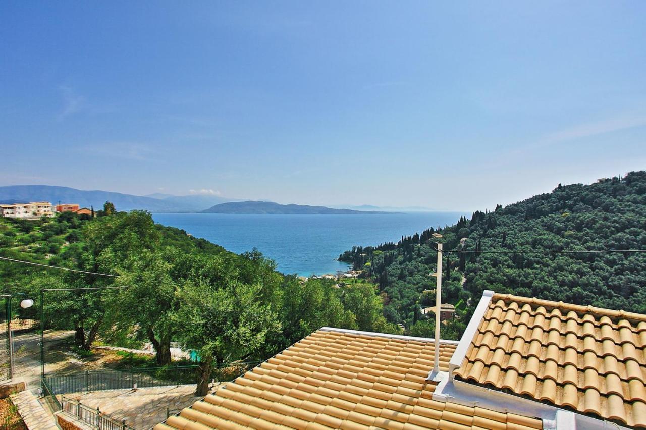 Villa Regina: Above Agni, Superb Views And Pool Kavalleraina Exterior foto